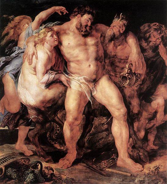 Peter Paul Rubens The Drunken Hercules France oil painting art